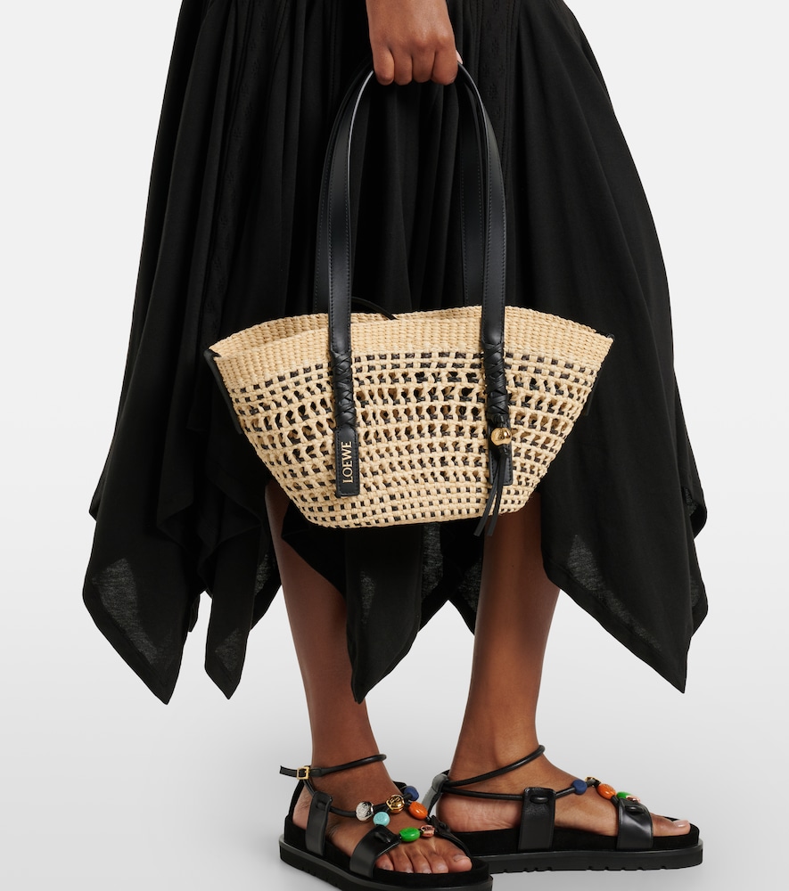 Loewe Paula's Ibiza Braid Small basket bag