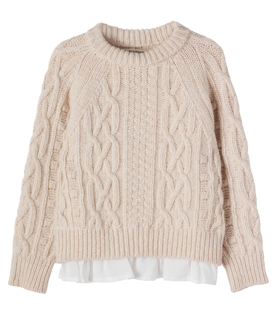 Pullover Echo aus einem Wollgemisch