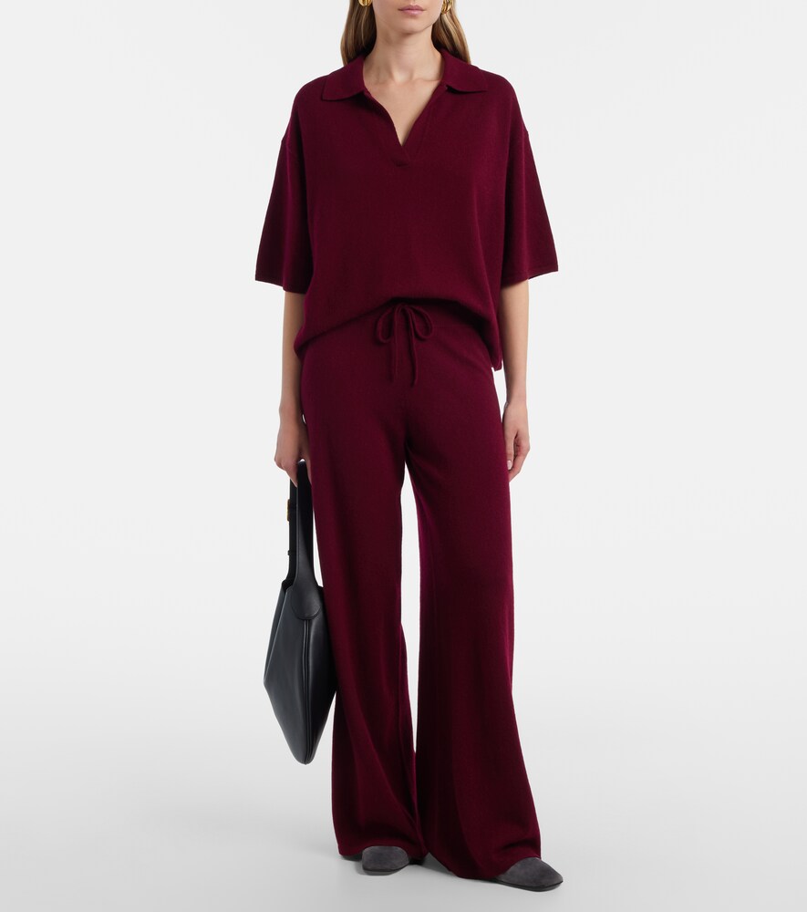 Lisa Yang Sofi cashmere wide-leg pants