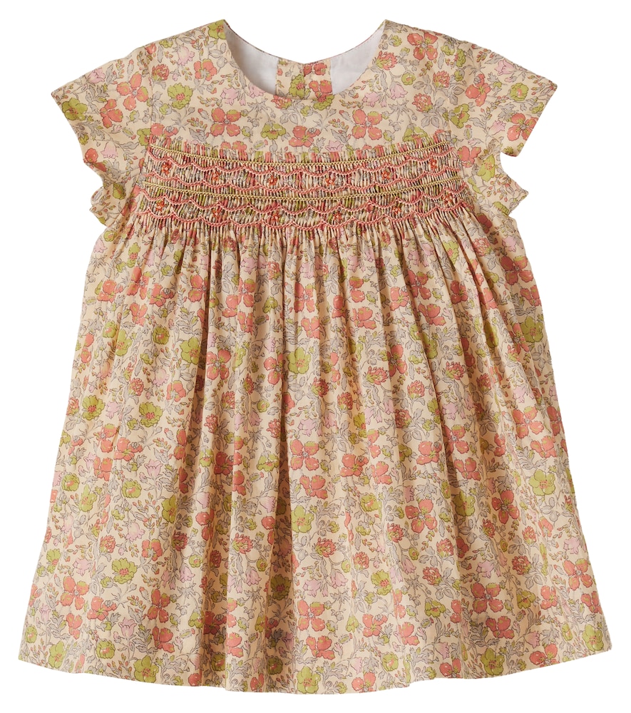 Bonpoint Multicoloured Baby Maruska Floral Cotton Dress M Size 12 - Mytheresa