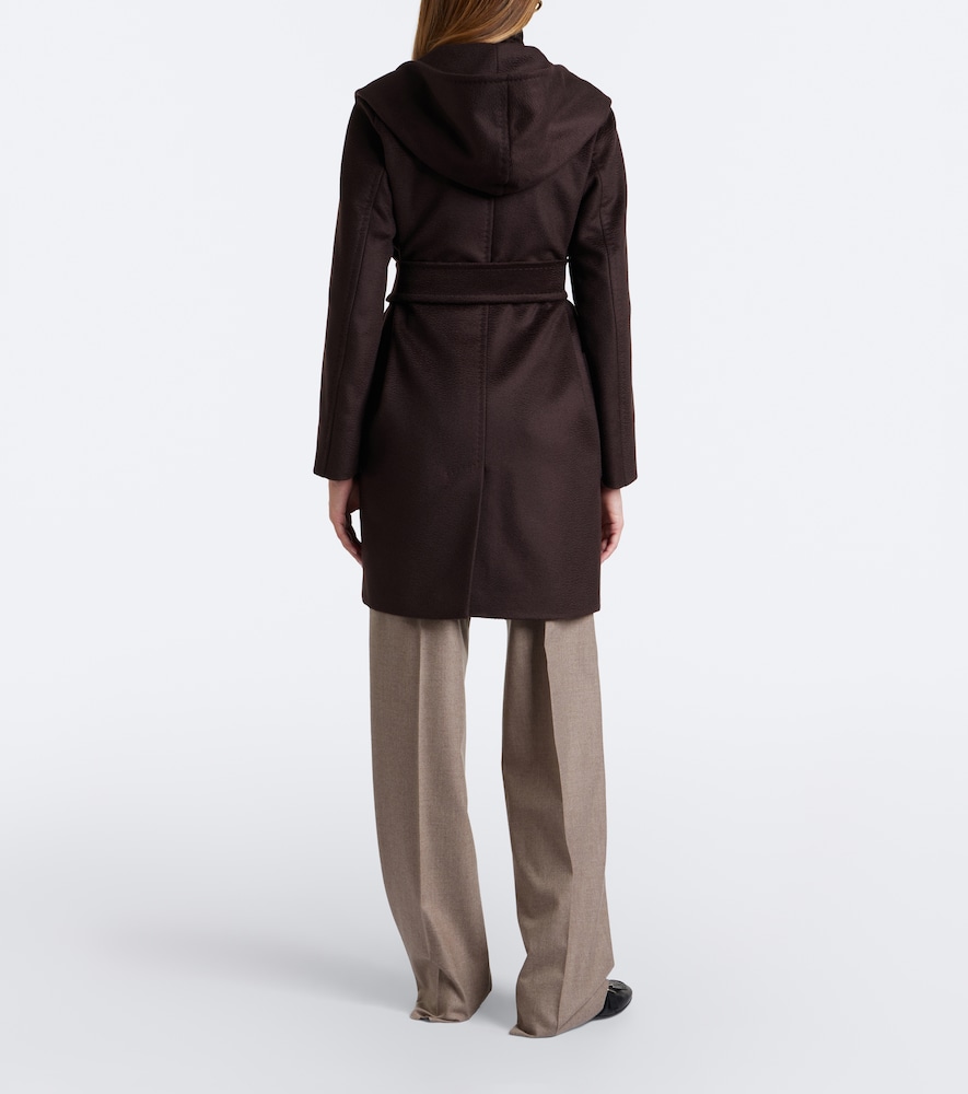 Camel Hair Wrap Coat