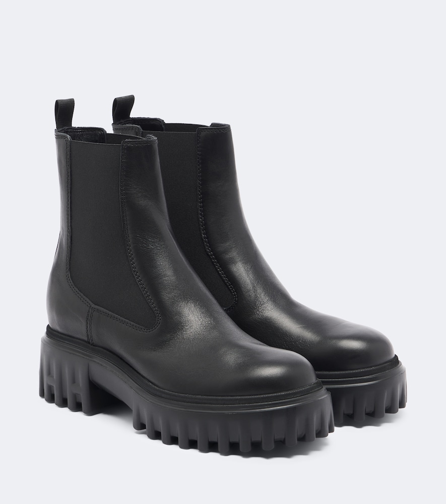 Chelsea Boots H700 aus Leder