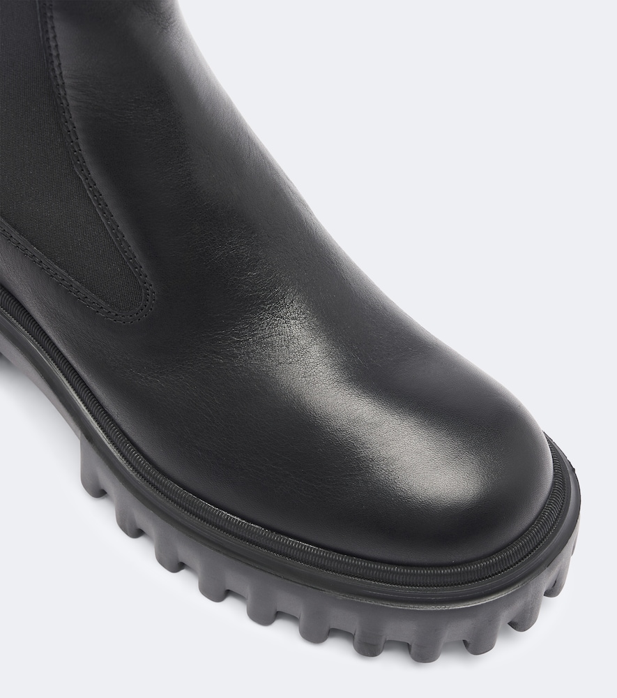 Hogan H700 Leather Chelsea Boots