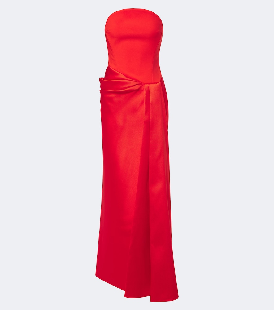 Robe Seri aus Crêpe