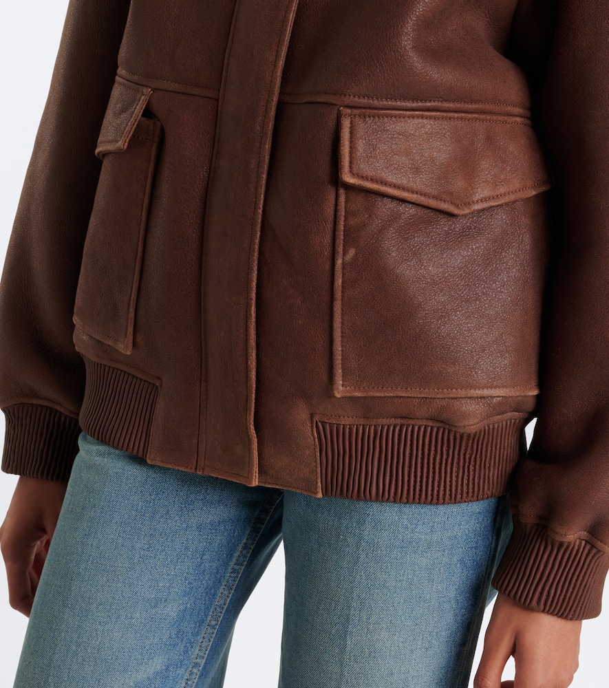 Riley Shearling-Trimmed Jacket