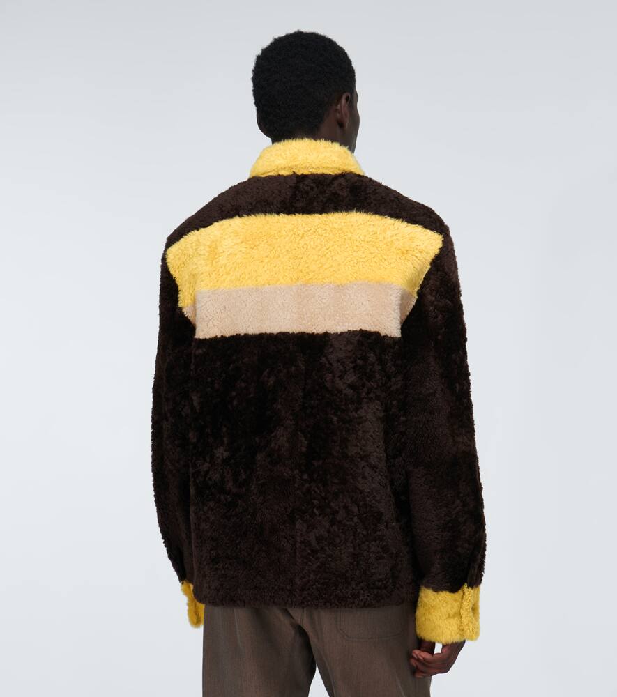 WALES BONNER BRIXTON SHEARLING JACKET