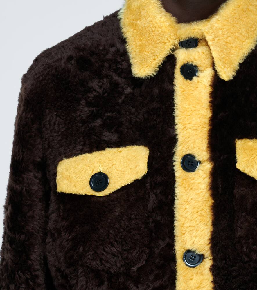 WALES BONNER BRIXTON SHEARLING JACKET