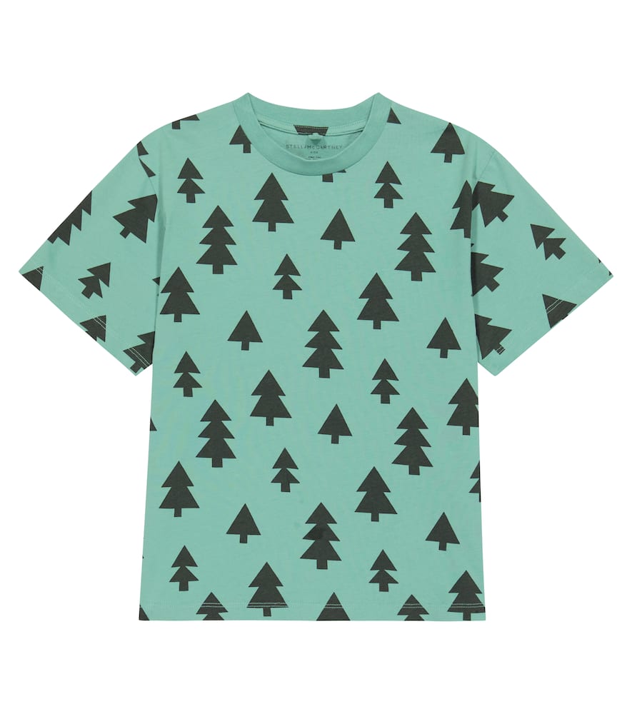 Stella McCartney Kids Printed cotton T-shirt