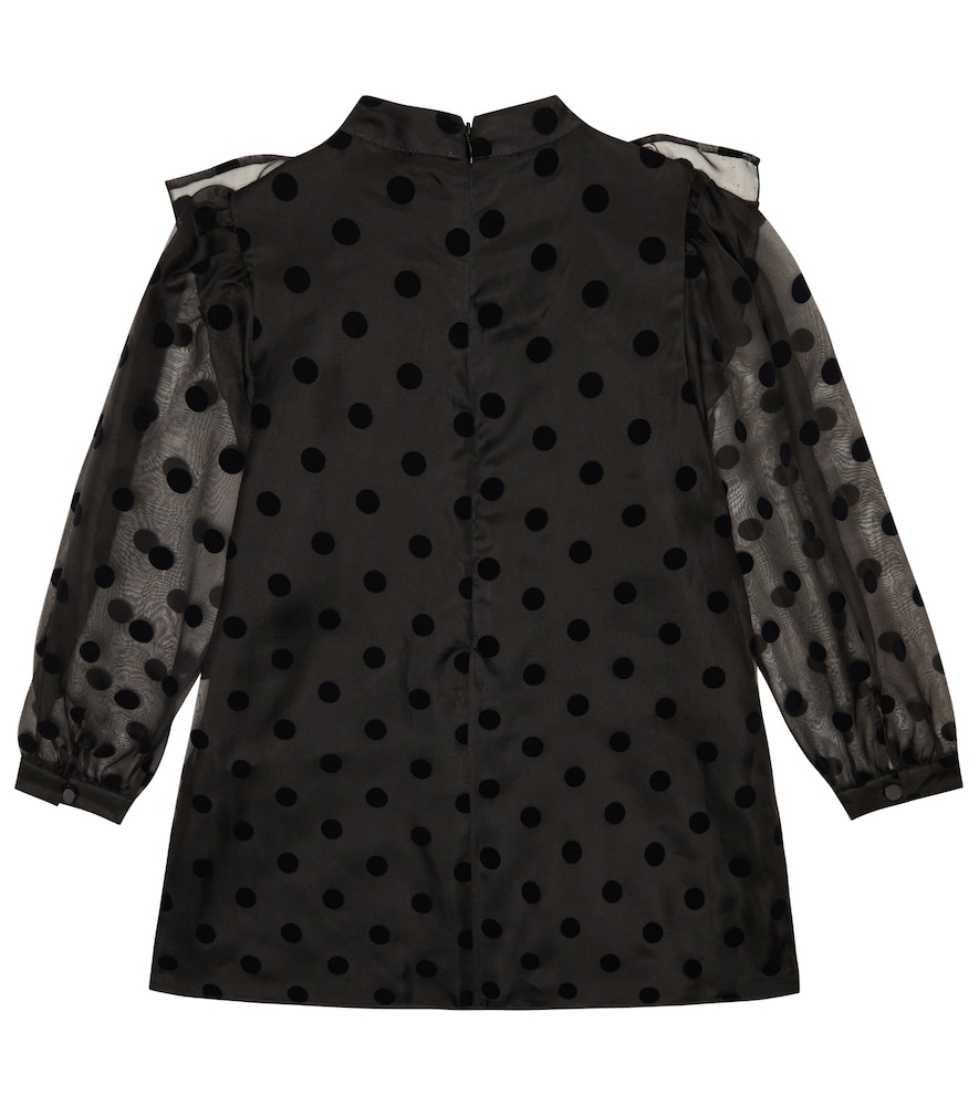  Stella Mccartney Kids Stella Mccartney Kids Kleid Polka-dot Aus Seide 