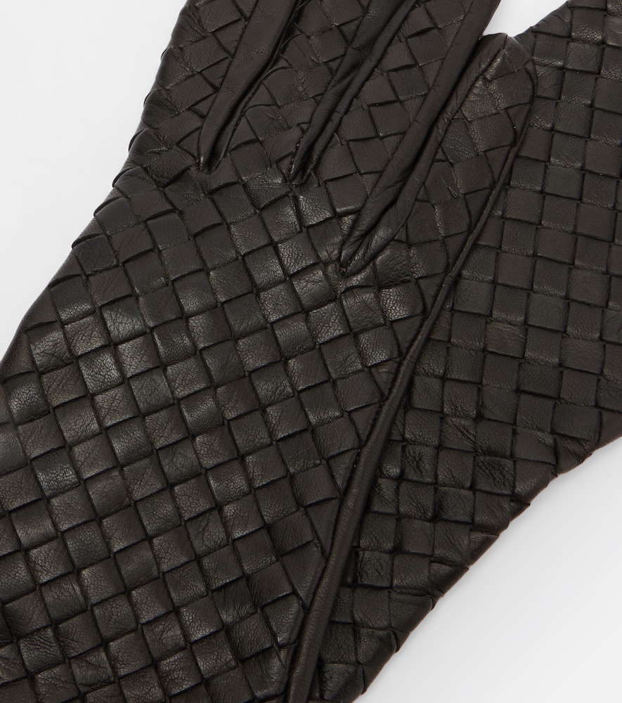  Bottega Veneta Bottega Veneta Handschuhe Intrecciato Aus Leder 