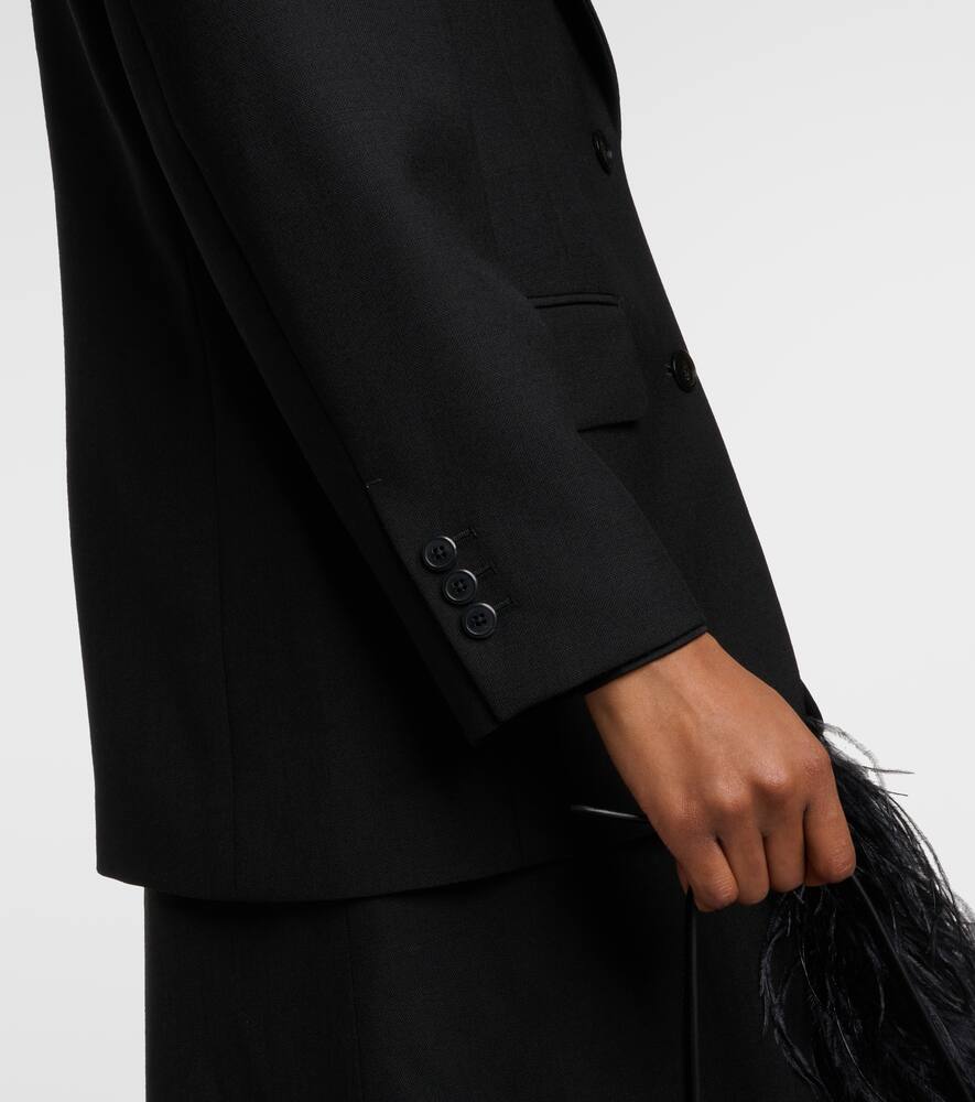Prada Blazer Jacket In Black