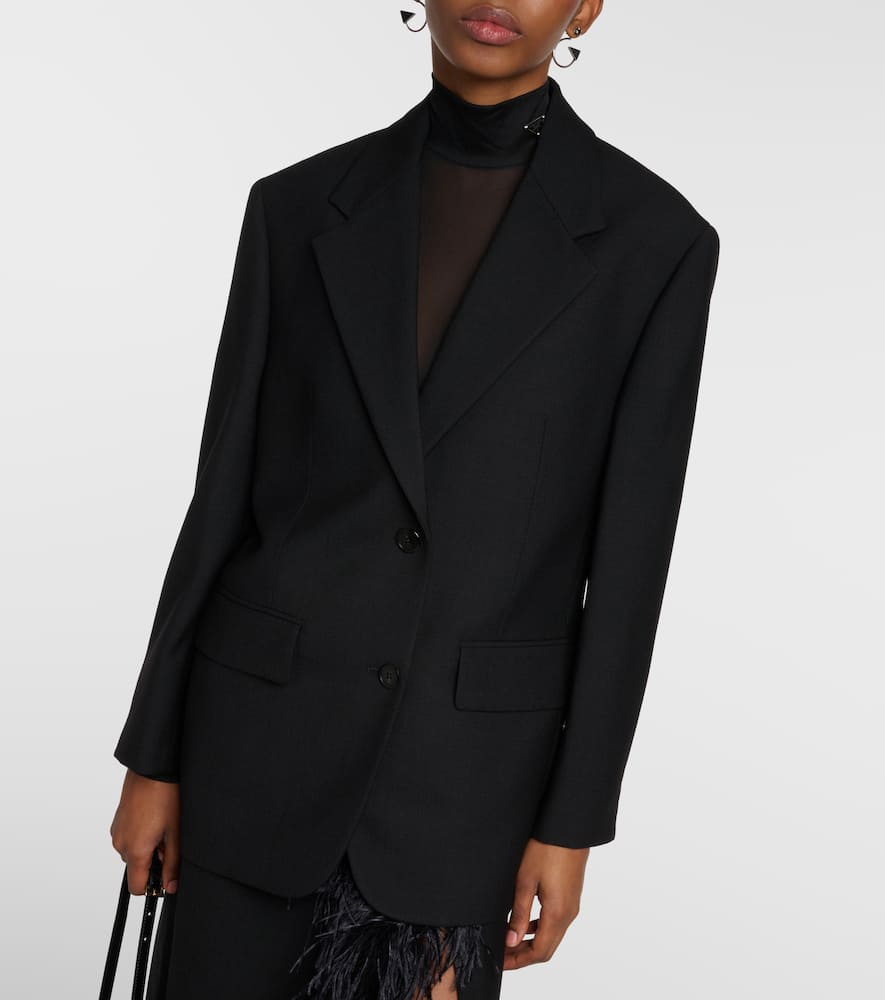 Prada Blazer Jacket In Black