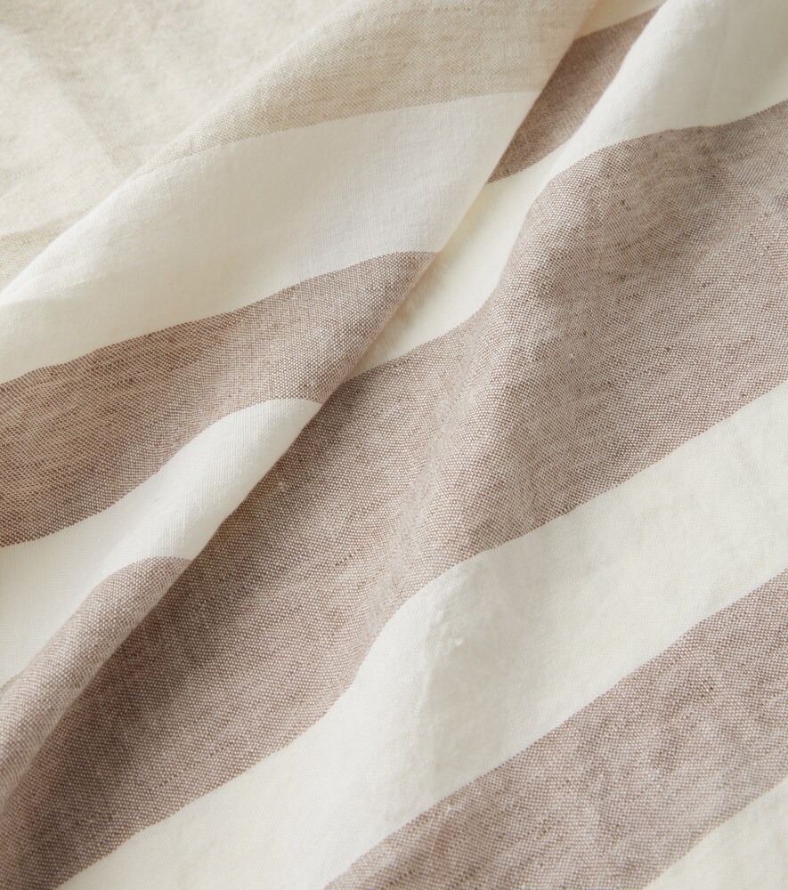  Brunello Cucinelli Brunello Cucinelli Linen Throw 