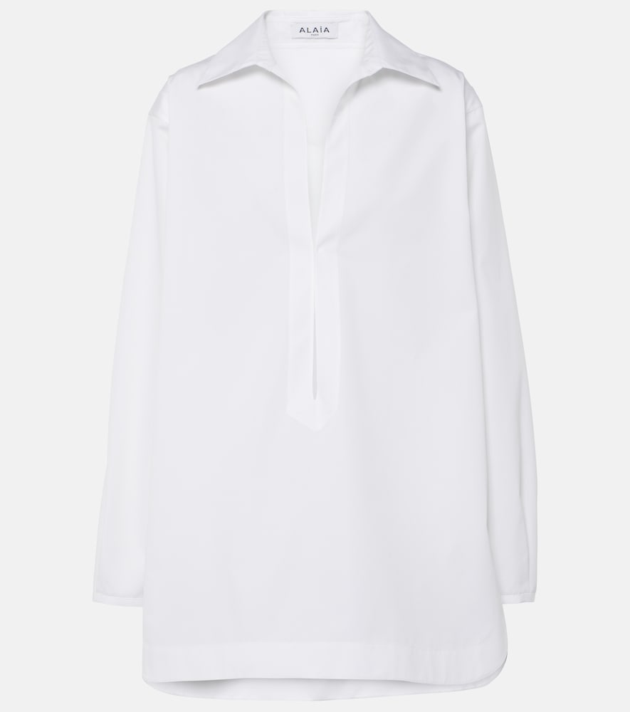 Alaia Alaïa Cotton poplin minidress