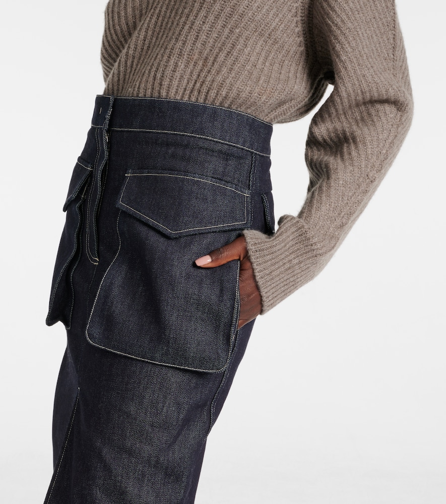  Co Co Denim Pencil Skirt 