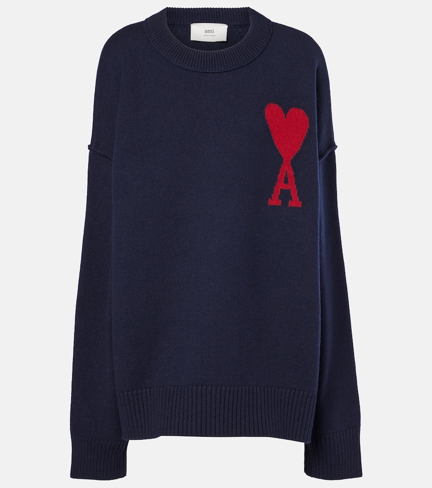AMI Paris Ami Paris Ami De Caur wool sweater　アミ パリ アミ ドゥ カウル ウール セーター