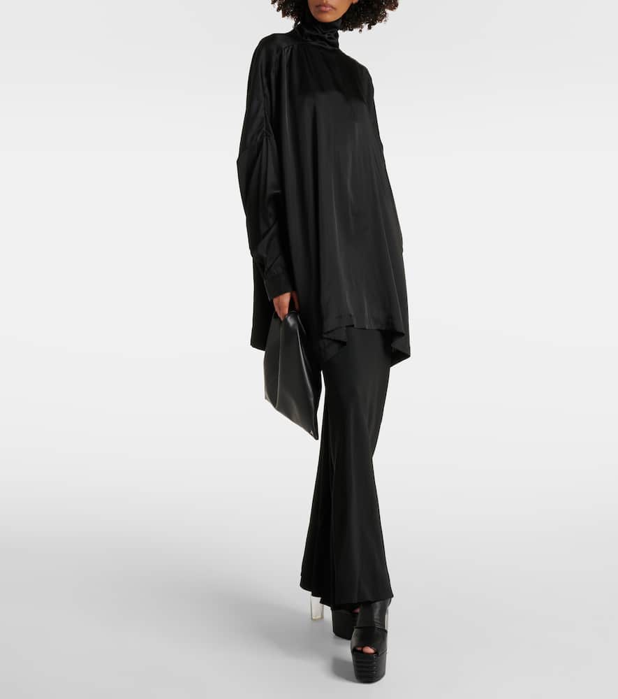 Rick Owens Oversized Top In Black