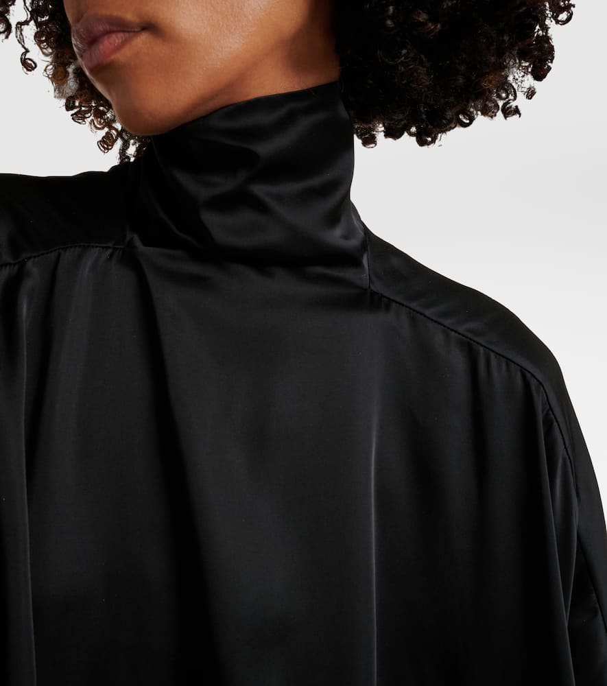 Rick Owens Oversized Top In Black