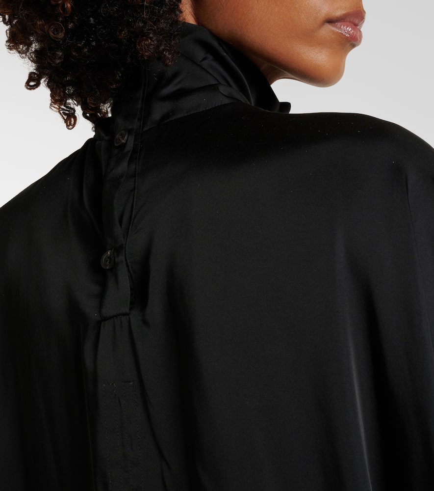 Rick Owens Oversized Top In Black