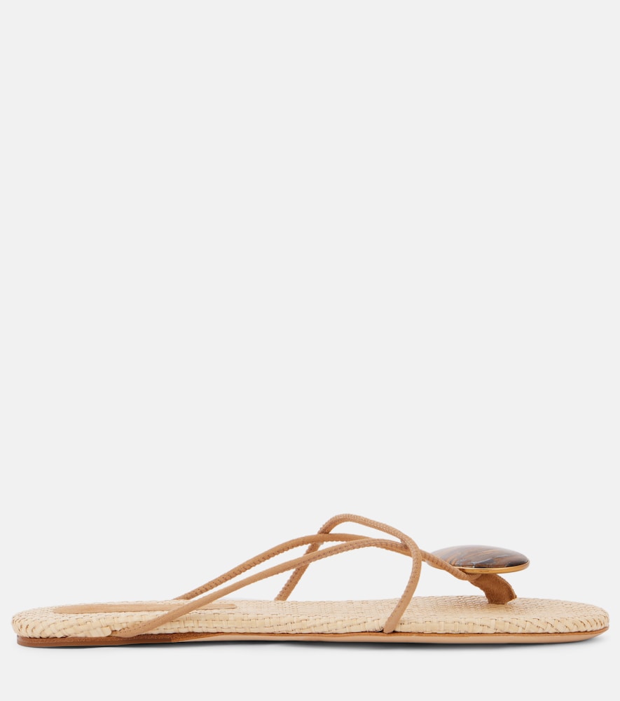  Christopher Esber Christopher Esber Doma Embellished Thong Sandals 