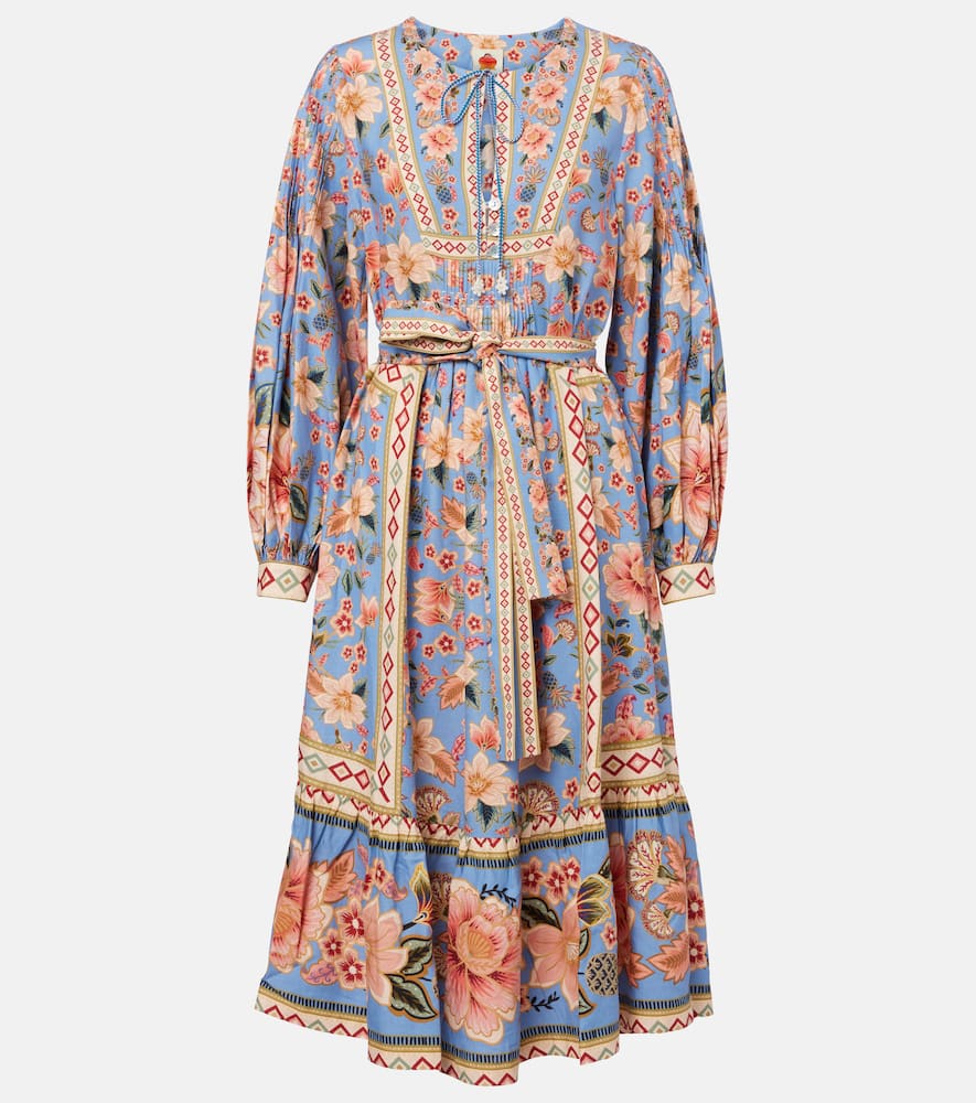 Superbloom Tapestry printed midi dress