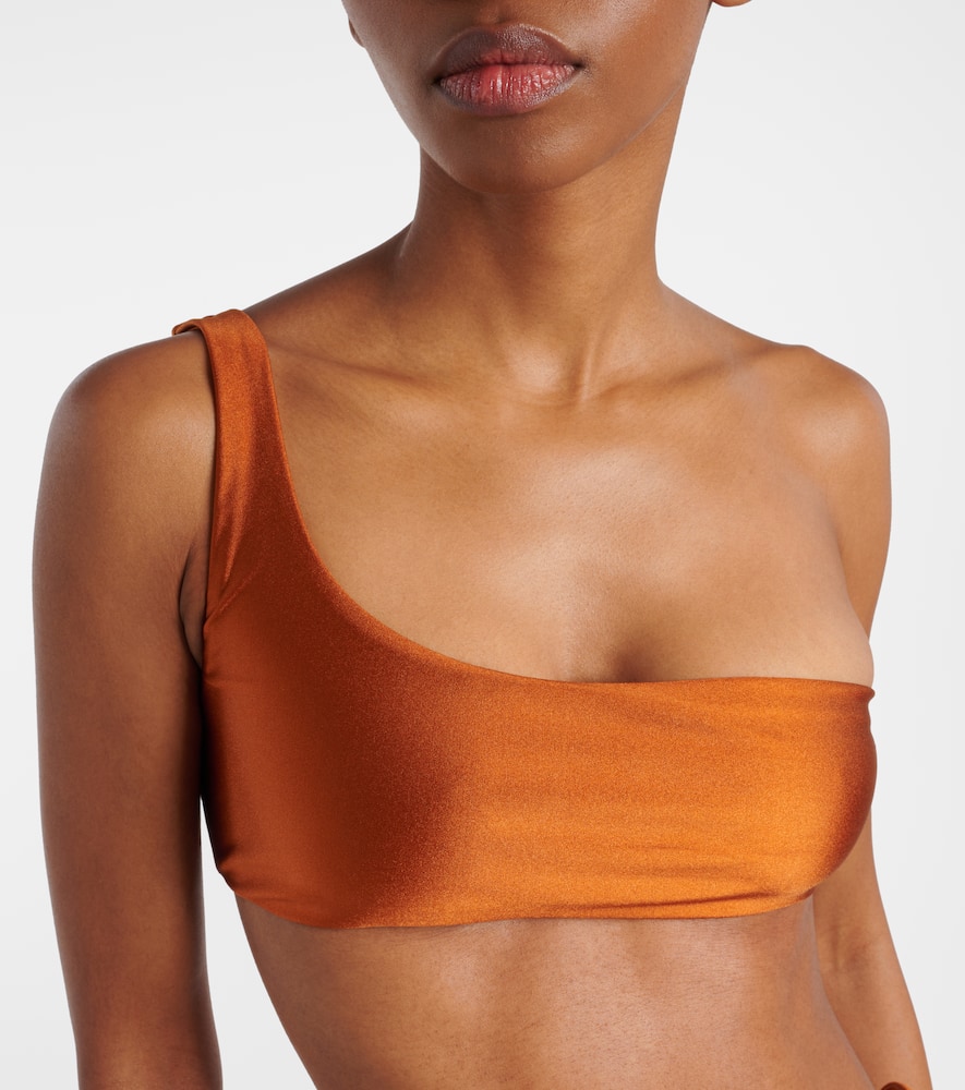 Jade Swim Eliza Bikini Top In Orange