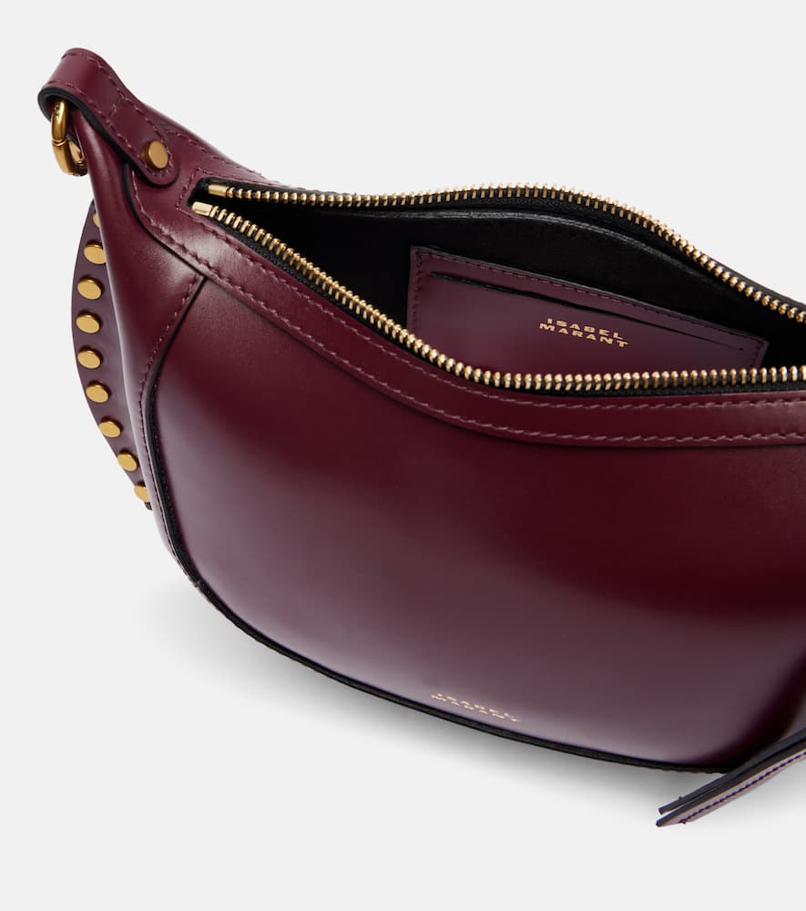 Isabel Marant Oskan Moon Small Leather Shoulder Bag
