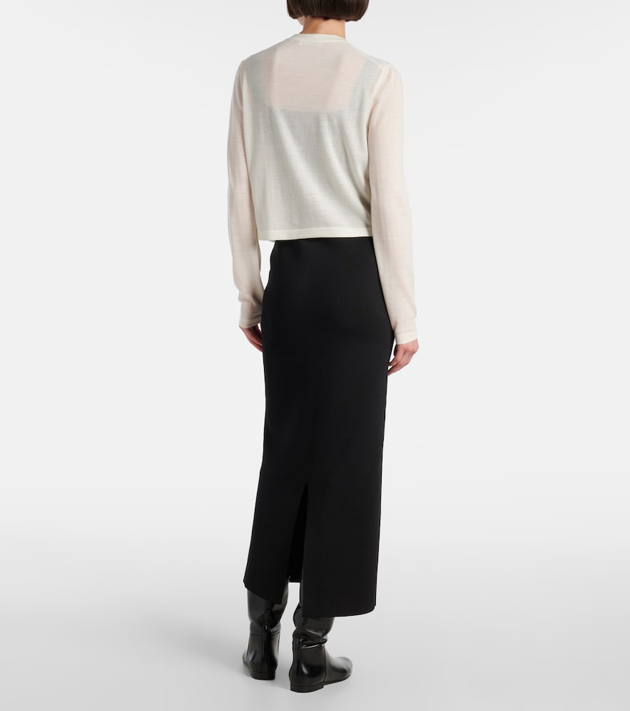Brieta Wool-Blend Cardigan