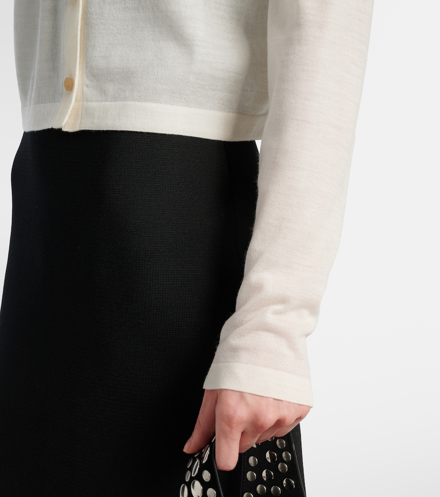 Brieta Wool-Blend Cardigan