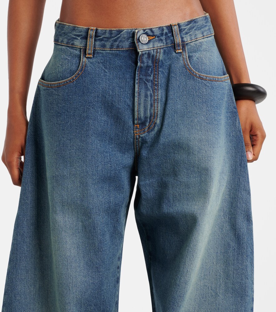  Alaia Alaã¯a High-rise Barrel-leg Jeans 