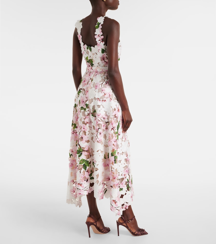  Oscar De La Renta Oscar De La Renta Cocktailkleid Aus Spitze 