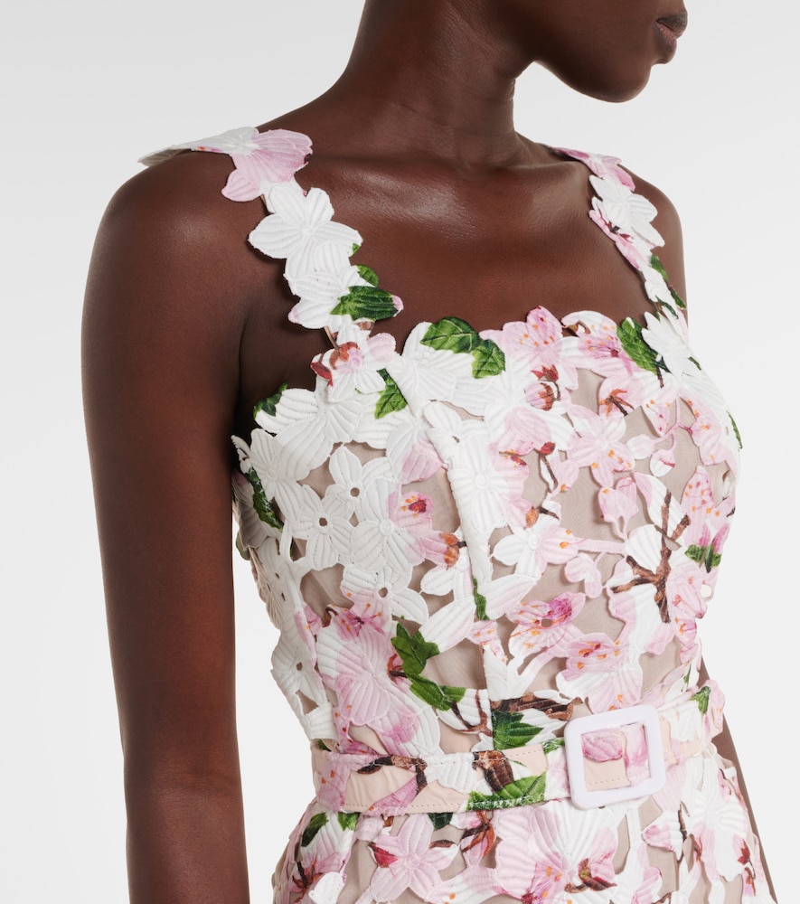  Oscar De La Renta Oscar De La Renta Cocktailkleid Aus Spitze 
