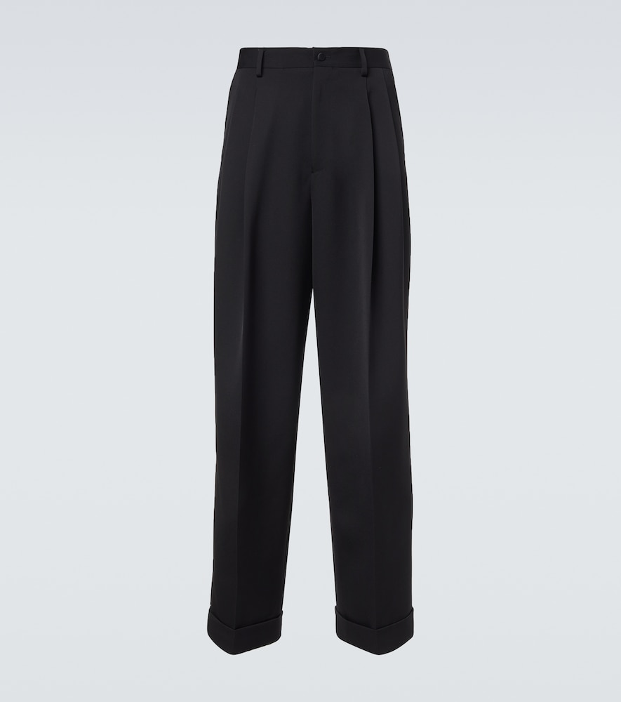 DolceGabbana Pantalon de costume en laine et soie mlangs 1450$