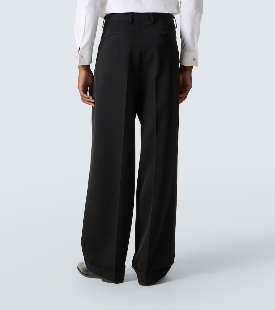  Dolce&gabbana Dolce&gabbana Wool And Silk-blend Gabardine Suit Pants 
