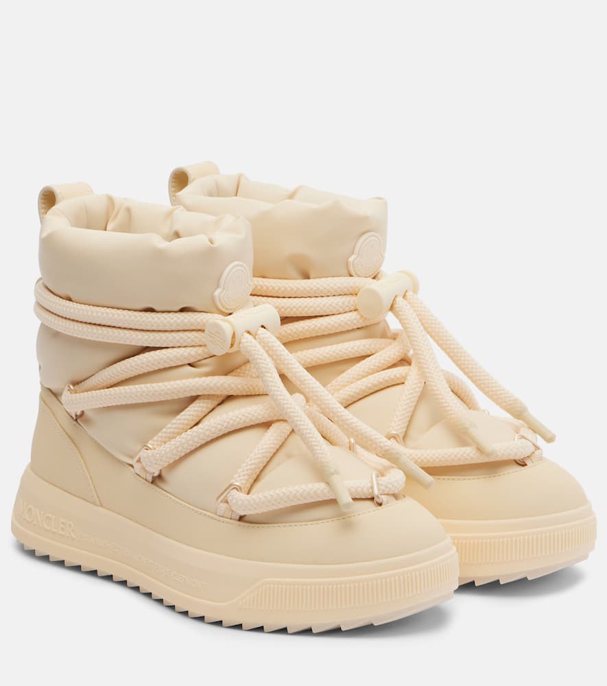 Moncler Monpulse Mid Snow Boots In White