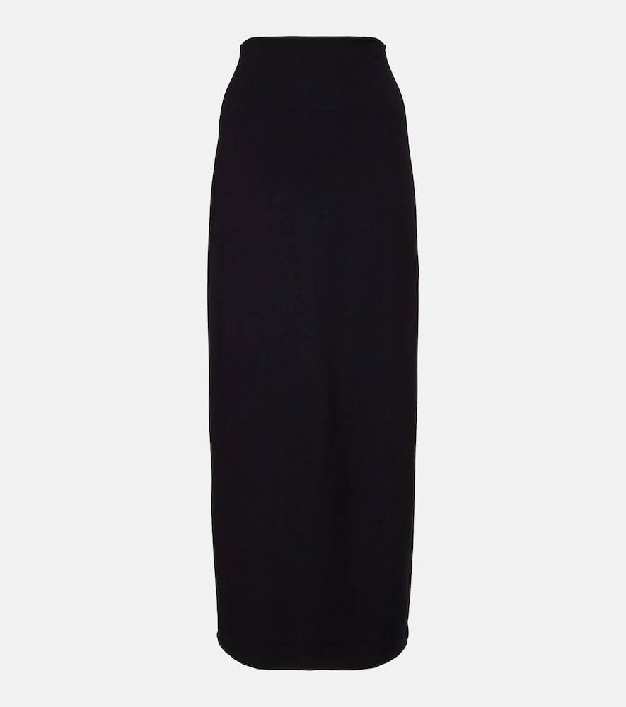 Leset Rio high-rise maxi skirt