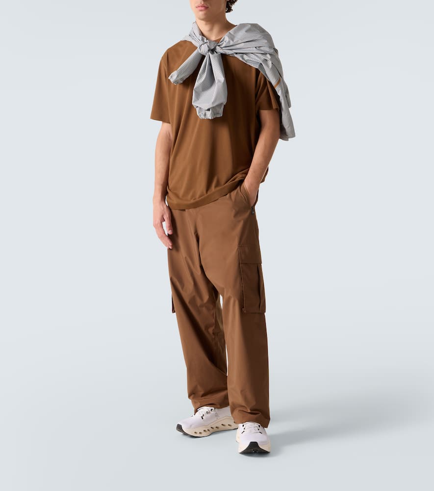Loewe X On Belted Technical Cargo Pants In Brown