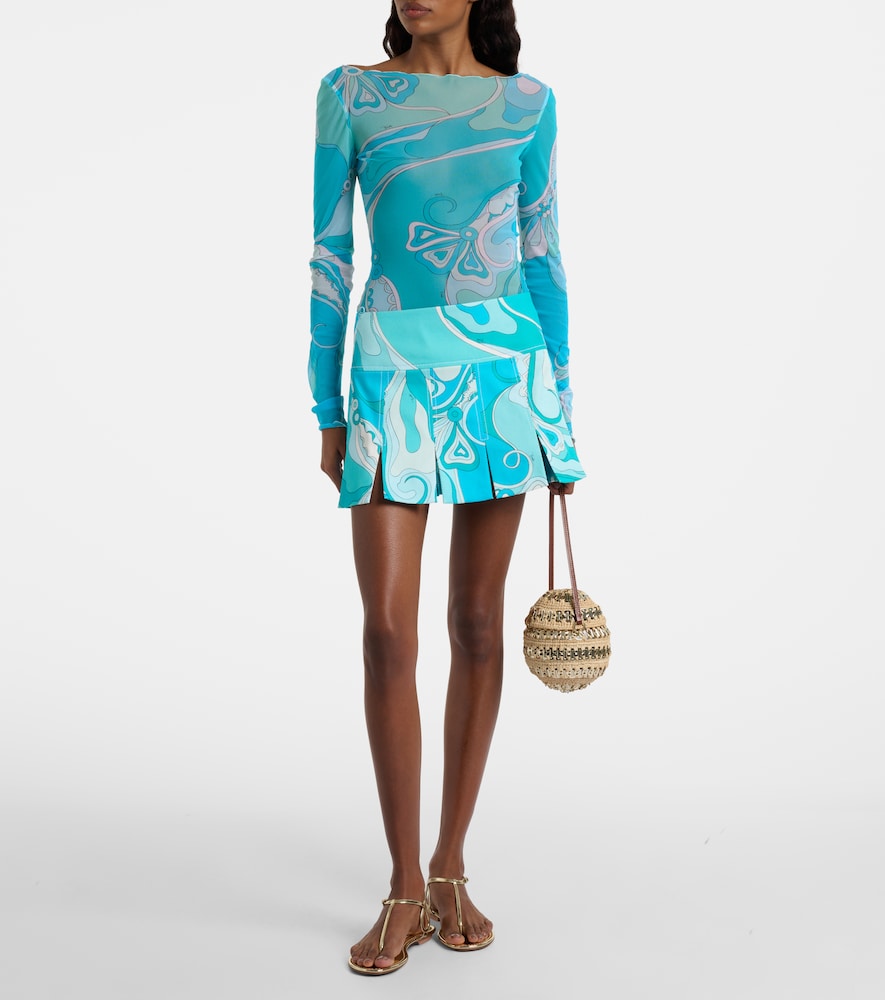  Pucci Pucci Orchidee Sheer Top 