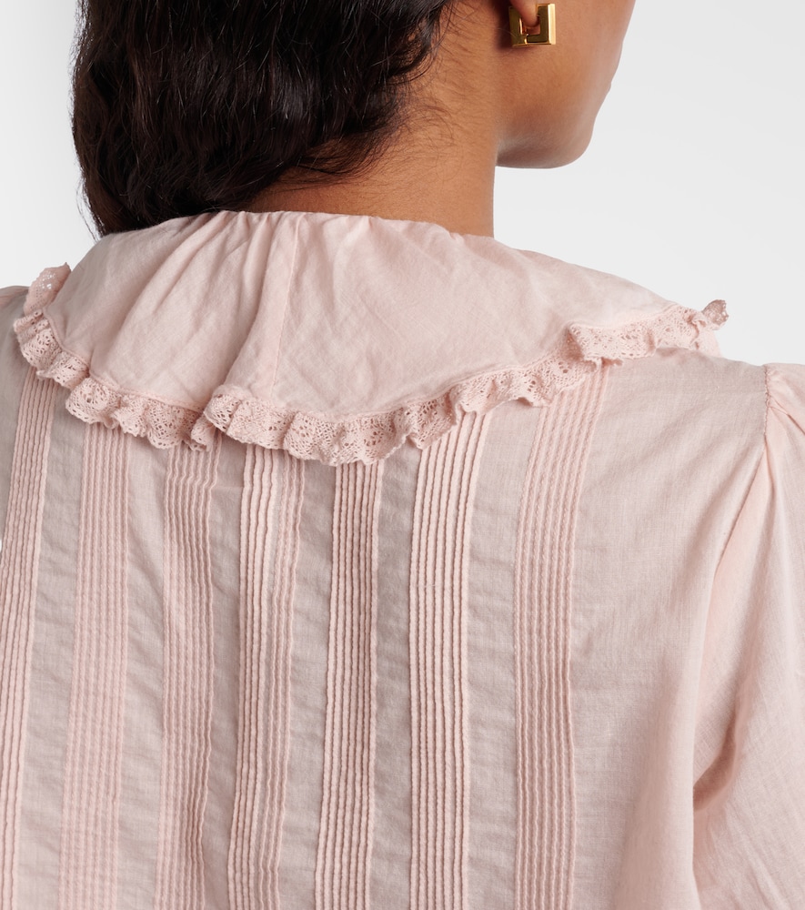  Doen Dã´en Henri Cotton Voile Top 