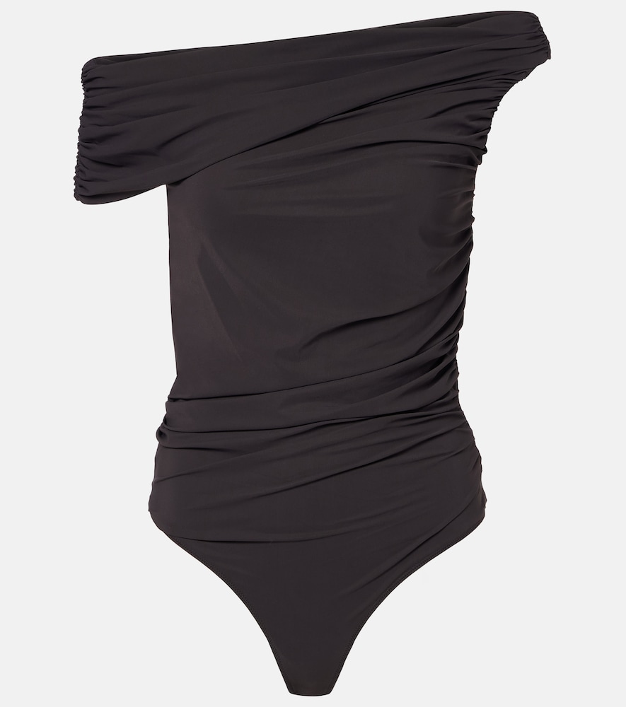 Agolde Sherilyn off-shoulder bodysuit