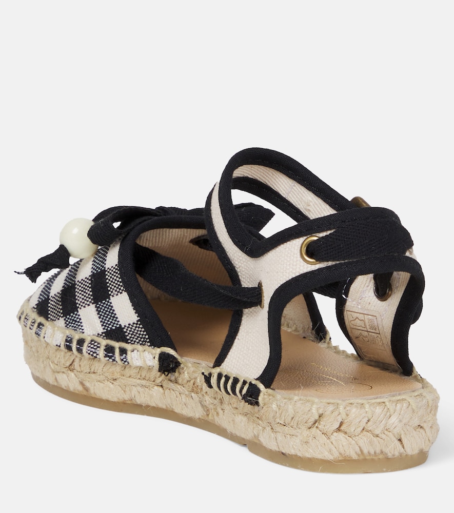  Bonpoint Bonpoint Evila Gingham Espadrilles 