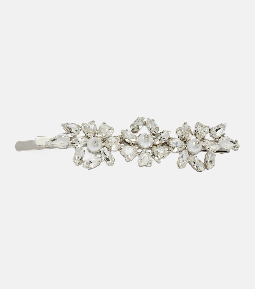 Simone Rocha Heartbloom embellished hair clip