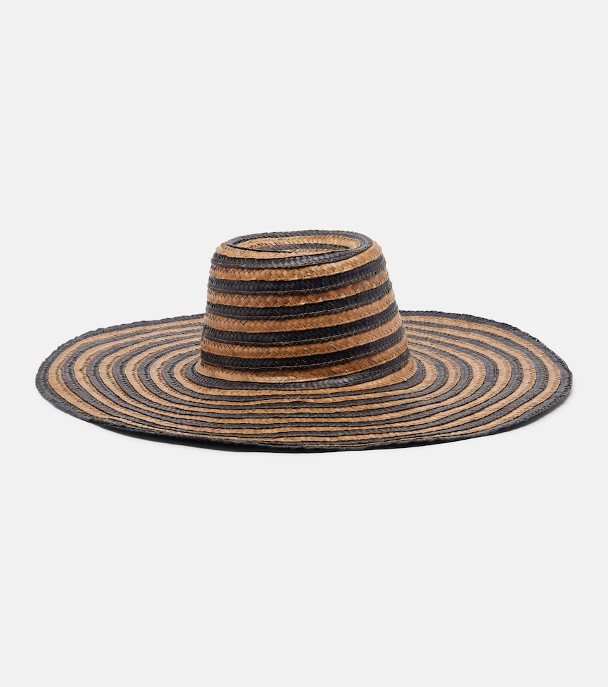  Poupette St Barth Poupette St Barth Angel Striped Sun Hat 