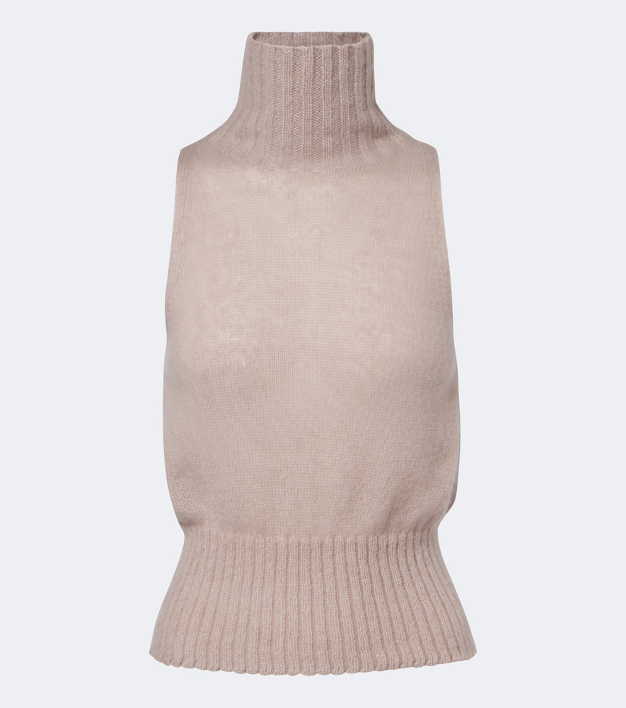 TOM FORD Tom Ford Cashmere and silk-blend high-neck vest　Tom Ford カシミアとシルクブレンドのハイネックベスト
