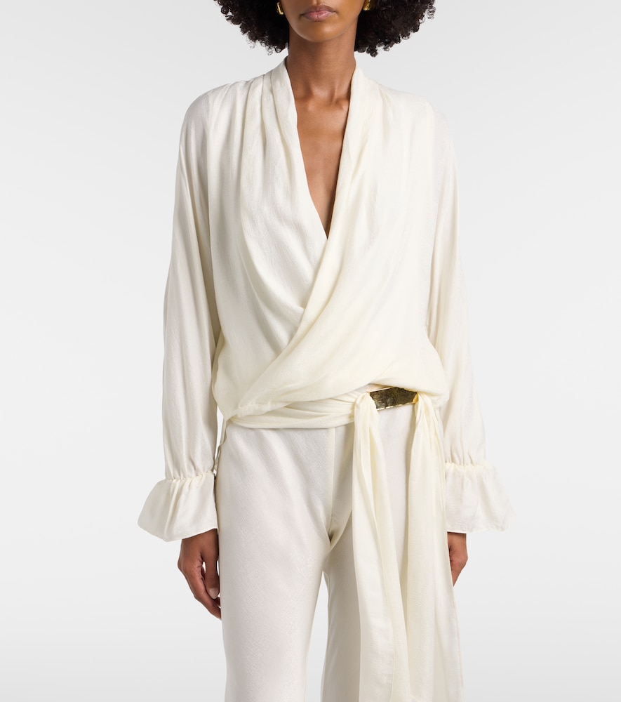  Vix Paula Hermanny Vix Paula Hermanny X Rosie Huntington-whiteley Rosie Blouse 