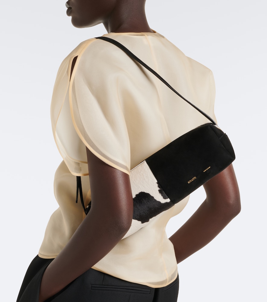 Kye Small Paneled Shoulder Bag