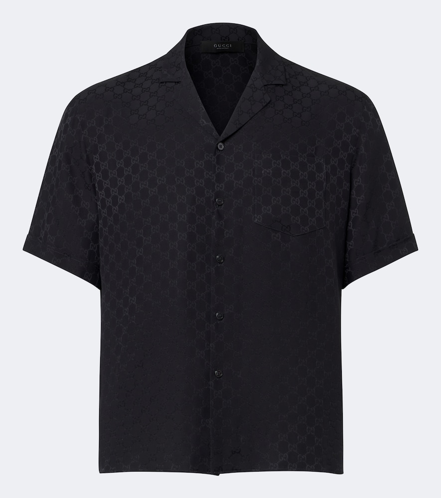 Gucci Chemise bowling GG en soie 1200 €