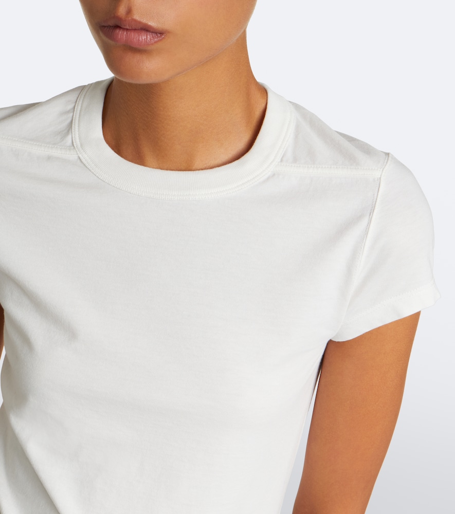 Cropped Level Cotton T-Shirt