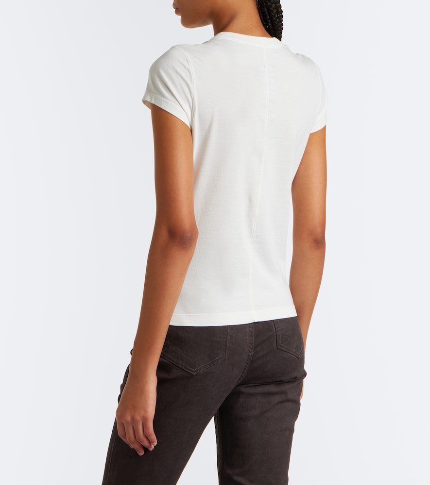 Cropped Level Cotton T-Shirt