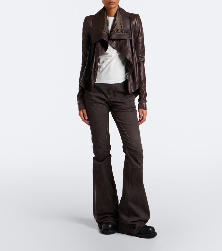Cropped Level Cotton T-Shirt
